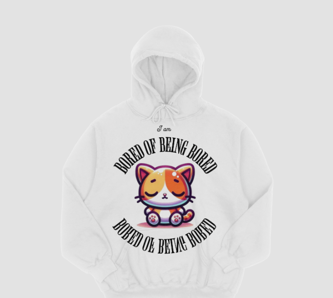 Bored Cat Hoodie